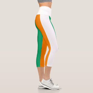Flagge der Elfenbeinküste Capri Leggings