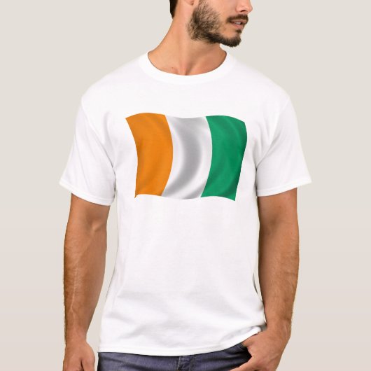 Flagge der Elfenbeinküste - die Elfenbeinküste T-Shirt (Vorderseite)