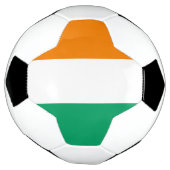 Flagge der Elfenbeinküste Fußball (Gedreht)
