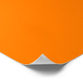 Flagge der Elfenbeinküste Poster (Ecke)