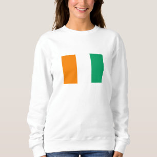 Flagge der Elfenbeinküste Sweatshirt