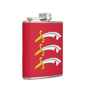 Flagge der Essex-Flasche Flachmann (Rechts)