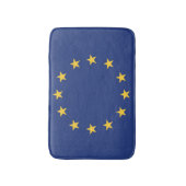 Flagge der Europäischen Gewerkschaft Badematte (Vorderseite Vertikal)