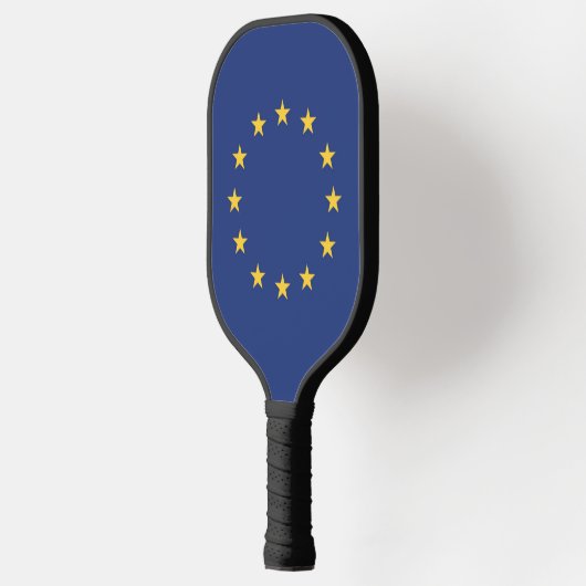 Flagge der Europäischen Gewerkschaft Pickleball Schläger (Links)