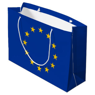 Flagge der Europäischen Union Große Geschenktüte