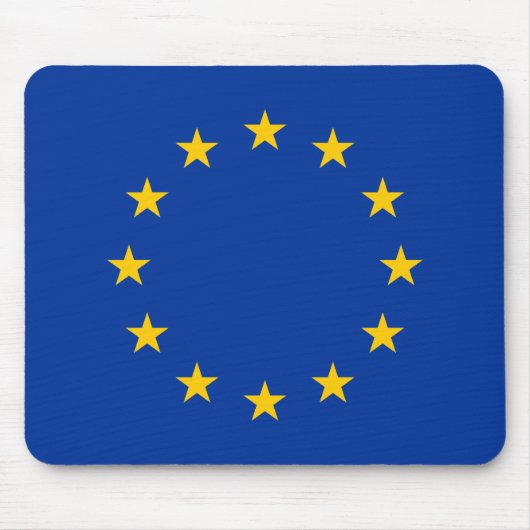 Flagge der Europäischen Union Mousepad (Vorne)