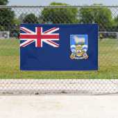 Flagge der Falklandinseln (Britisches Hoheitsgebie Banner (Insitu)