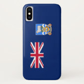 Flagge der Falklandinseln (Britisches Hoheitsgebie Case-Mate iPhone Hülle (Rückseite)