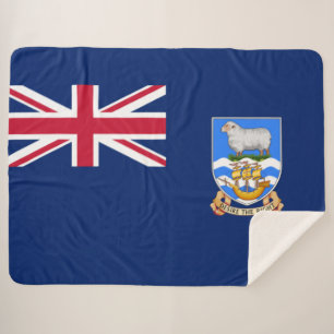 Flagge der Falklandinseln (Britisches Hoheitsgebie Sherpadecke