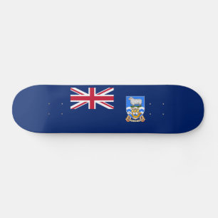 Flagge der Falklandinseln Skateboard
