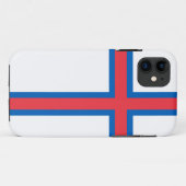 Flagge der Färöer (Dänemark) Case-Mate iPhone Hülle (Rückseite (Horizontal))