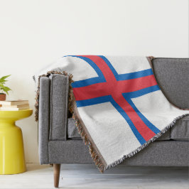 Flagge der Färöer Decke