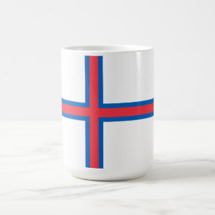Flagge der Färöer Kaffeetasse