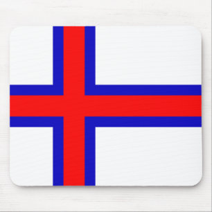 Flagge der Färöer Mousepad