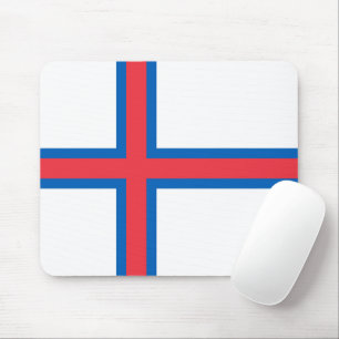 Flagge der Färöer Mousepad