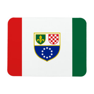 Flagge der Föderation Bosnien und Herzegowina Magnet