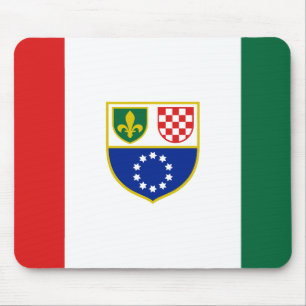 Flagge der Föderation Bosnien und Herzegowina Mousepad