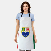 Flagge der Föderation Bosnien und Herzegowina Schürze (Getragen)