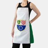 Flagge der Föderation Bosnien und Herzegowina Schürze (InSitu)