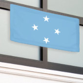 Flagge der Föderierten Staaten von Mikronesien Banner (Äußeres Gebäude)