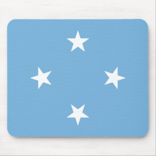 Flagge der Föderierten Staaten von Mikronesien Mousepad