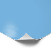 Flagge der Föderierten Staaten von Mikronesien Poster (Ecke)