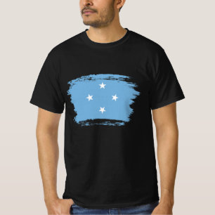 Flagge der Föderierten Staaten von Mikronesien T-Shirt