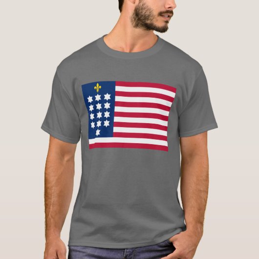 Flagge der Französischen Allianz T-Shirt (Vorderseite)