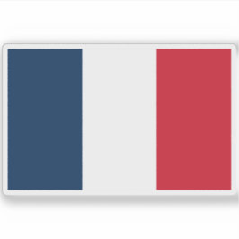 Flagge der Französischen Republik (Frankreich) Aufkleber