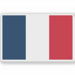 Flagge der Französischen Republik (Frankreich) Aufkleber