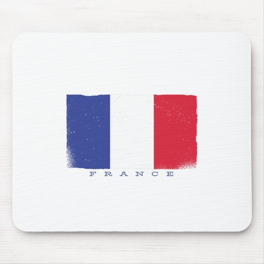 Flagge der Französischen Republik Mousepad (Vorne)