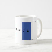Flagge der französischen Tasse (VorderseiteRechts)