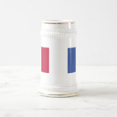 Flagge der französischen Tasse (Mittel)