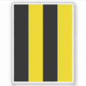 Flagge der Gemeinde Schellenberg, Liechtenstein Aufkleber (Vorderseite)