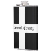 Flagge der Grafschaft Cornwall Flachmann (Links)
