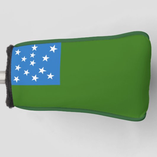Flagge der grünen Bergjungs Golf Headcover (Vorderseite)