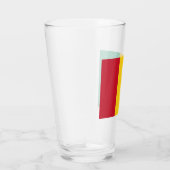 Flagge der Guinea (afrikanisches Land) Glas (Rechts)