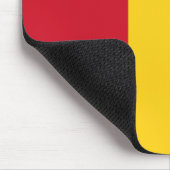 Flagge der Guinea (afrikanisches Land) Mousepad (Ecke)
