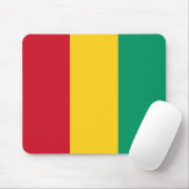 Flagge der Guinea (afrikanisches Land) Mousepad (Mit Mouse)