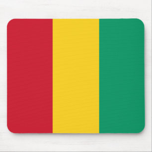 Flagge der Guinea (afrikanisches Land) Mousepad