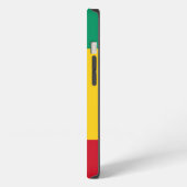 Flagge der Guinea iPhone Hülle (Linke Seite)