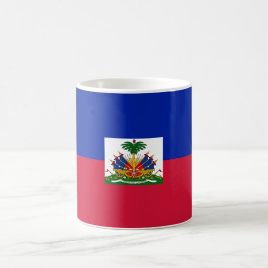 Flagge der haitianischen Tasse (Mittel)