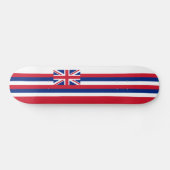 Flagge der Hawaii-Skateboard-Plattform Skateboard (Horizontal)