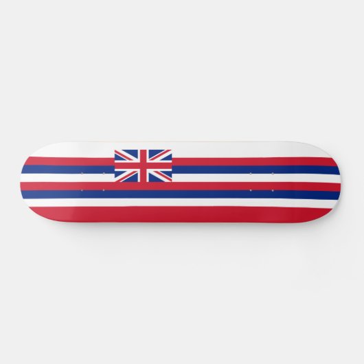 Flagge der Hawaii-Skateboard-Plattform Skateboard (Horizontal)