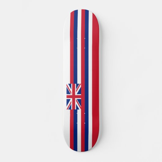 Flagge der Hawaii-Skateboard-Plattform Skateboard (Vorderseite)