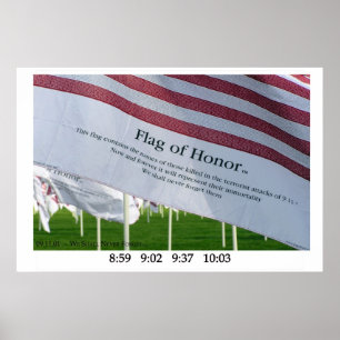 Flagge der Helder Poster