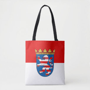 Flagge der Hesse Tote Tag Tasche