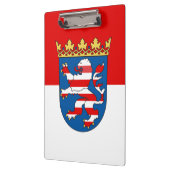Flagge der Hesse-Zwischenablage Klemmbrett (Links)