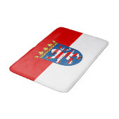 Flagge der Hessischen Badeanstalt Badematte (Schrägansicht)