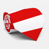 Flagge der hessischen Krawatte (Gerollt)